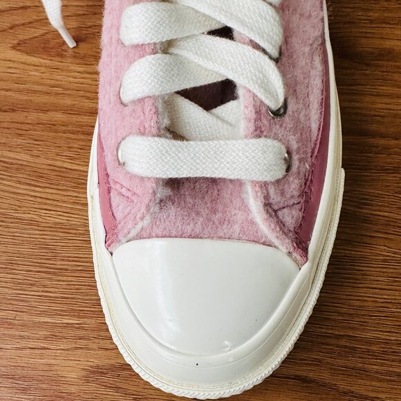 ❤️Converse Chuck 70 Hi Womens Shoes Sneakers 8.5 Pink Winter Faux Mohair A07943C - Picture 11 of 11